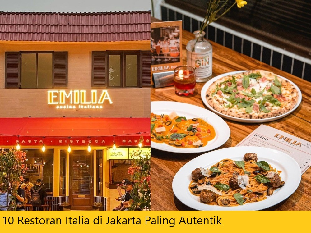 10 Restoran Italia di Jakarta Paling Autentik