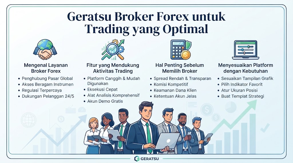 Geratsu Broker Forex untuk Trading yang Optimal